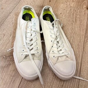 Converse Men's Cream Low-Top Sneakers